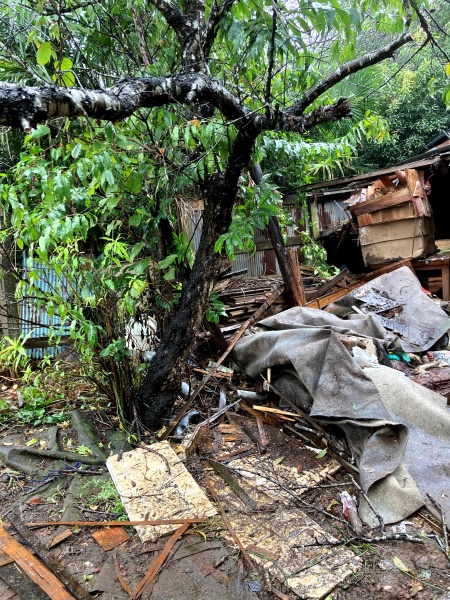 解体工事をしました。