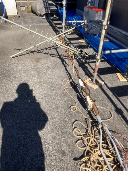 アンテナ交換工事