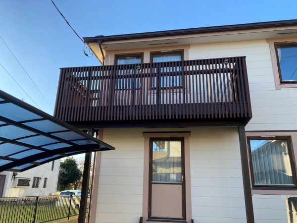 ベランダ塗装工事