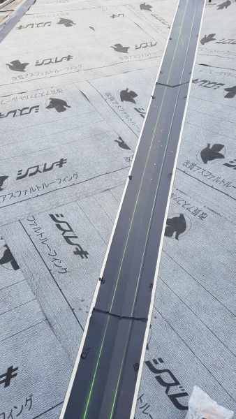 屋根の雨漏り修理工事