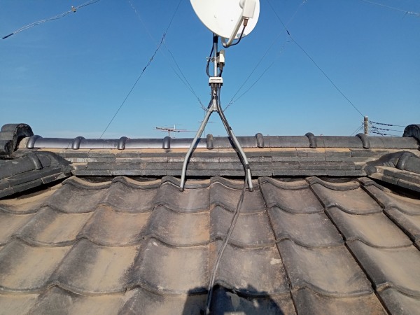 屋根瓦修理工事