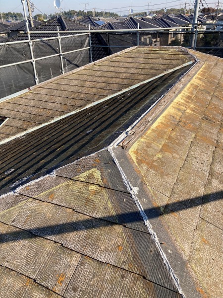 屋根の修理工事
