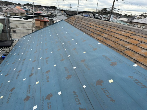 屋根改修工事