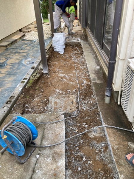 外部排水管やり替え工事
創新企画