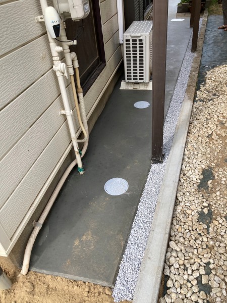 外部排水管やり替え工事 創新企画