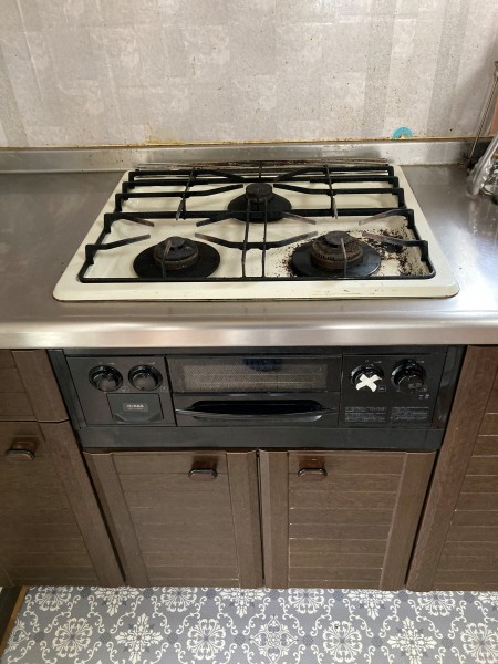 ガス台交換工事