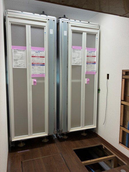 シャワールーム設置工事